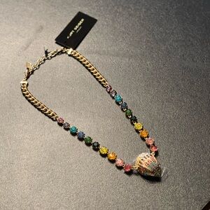 Kurt Geiger Multicolored Jeweled Necklace